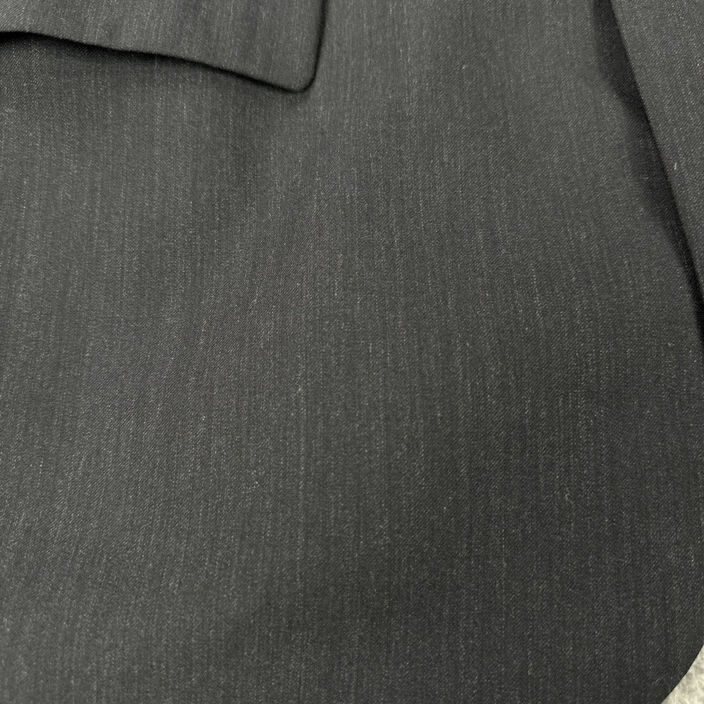 Pronto Uomo Wool Blazer Men 44R Black 2 Button Ventless Lined Jacket - Picture 15 of 16